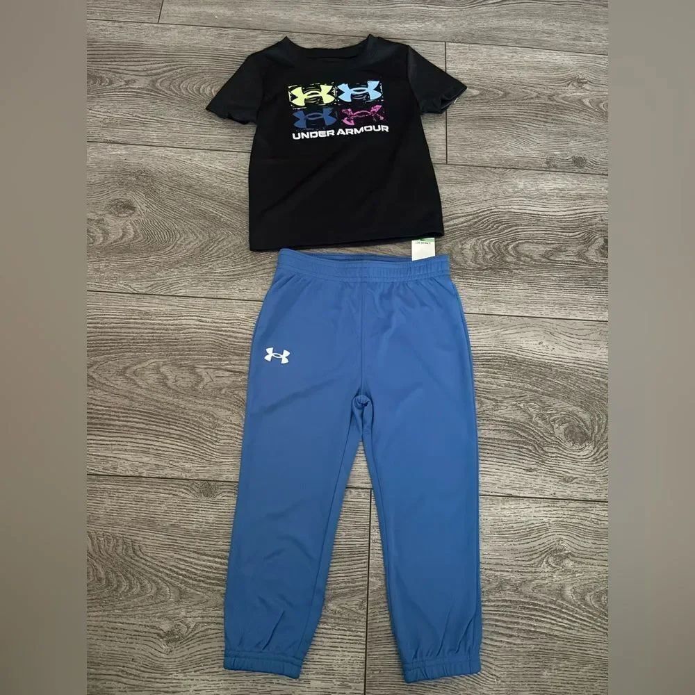 Under Armour Kids Blue Joggers set